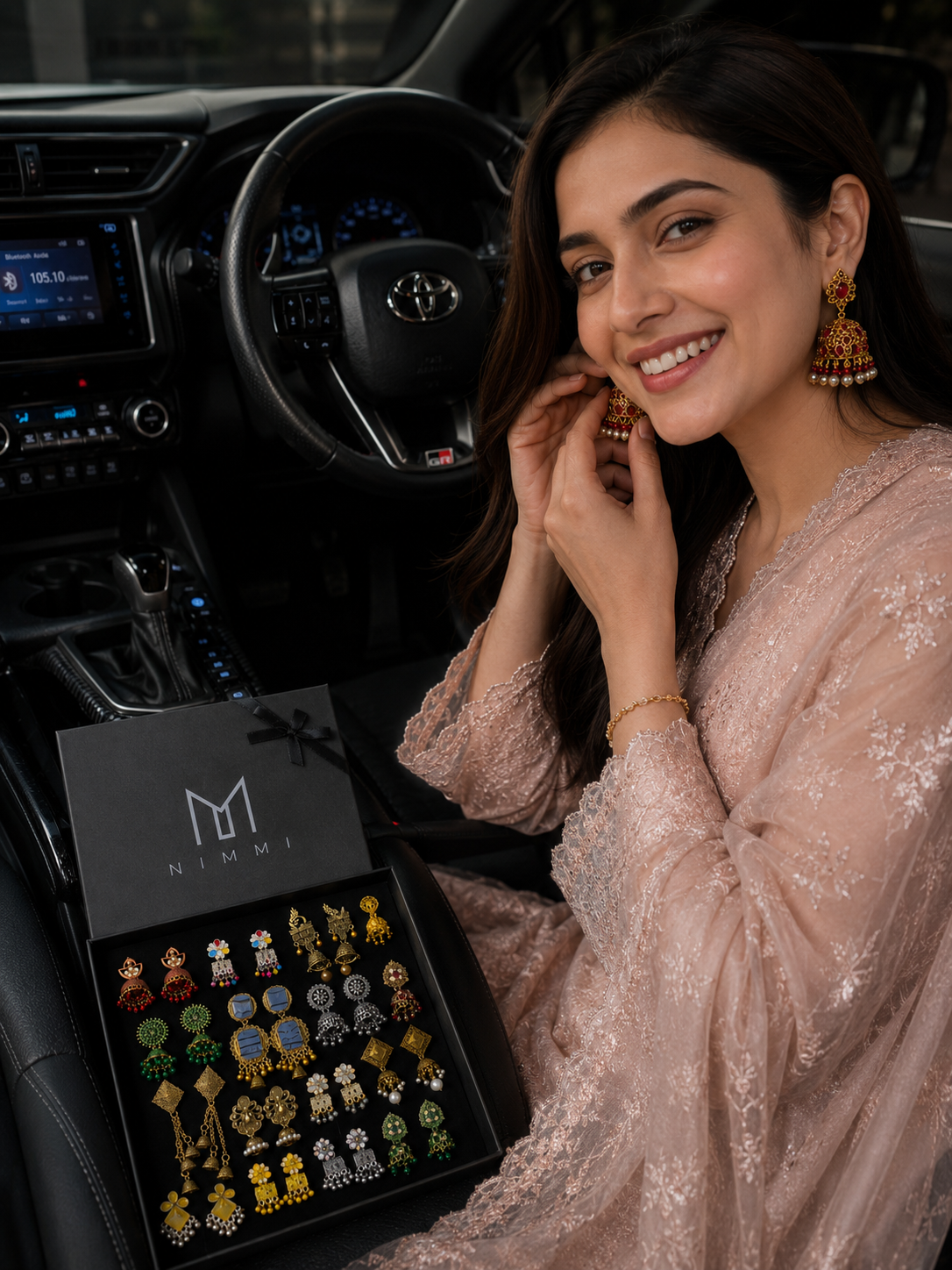 Premium Jhumki Box – 12 Pairs Collection ✨