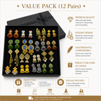 Premium Jhumki Box – 12 Pairs Collection ✨